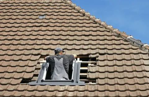 Pose de velux - Mayet